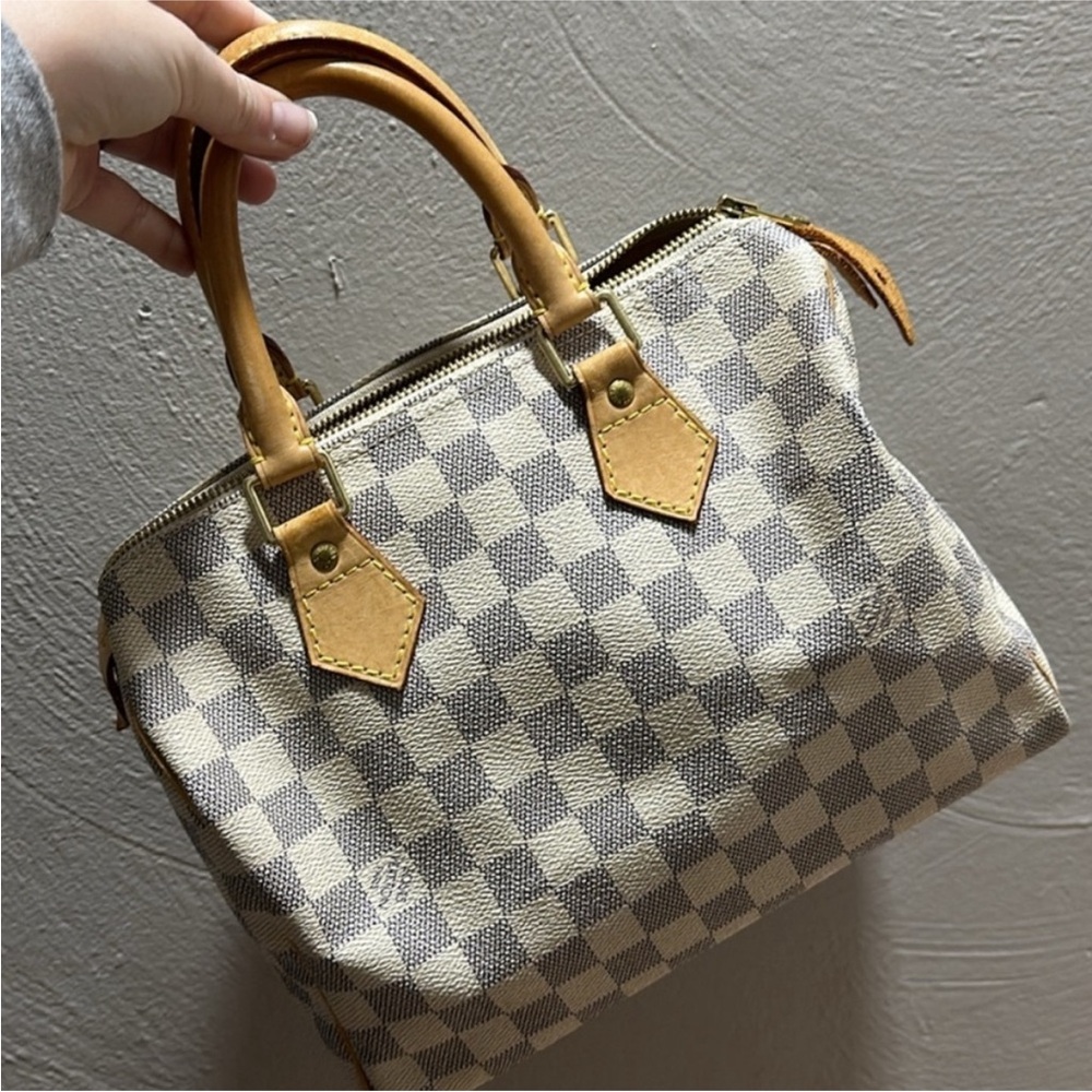 Louis Vuitton Damier Azur Handbag